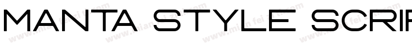 Manta Style Script R字体转换